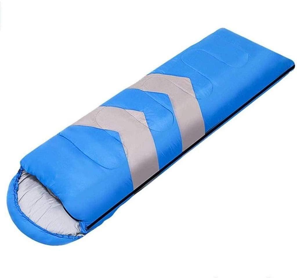 SKR FSGHJJKN Cotton Hollow Cotton Sleeping Bags for Camping, 3-Season Warm and Comfortable Adult Sleeping Bag