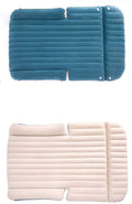SUV Car Travel Bed 4/6 Air Cushion Bed, Double-Sided Thick FlocEnvironmental Protection Material Car Rear Air Mattress, Car Sleeping Pad, Self-Driving Travel Supplies