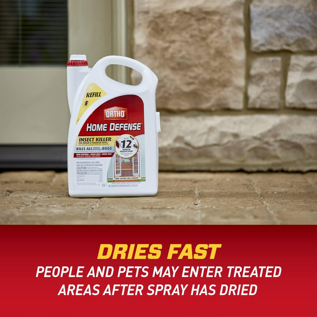Ortho Home Defense Insect Killer for Indoor &amp; Perimeter Refill, 1.33 GAL, 1 Pack