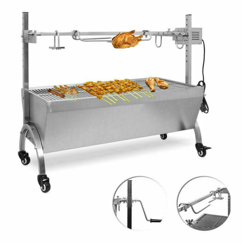 Outdoor Charcoal Pit Patio Backyard Meat Cooker Smoker BBQ Grill Garden Camp USA