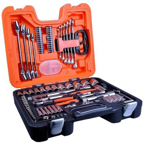 Bahco Socket Set 91 Piece 1/4 &amp; 1/2 Drive - S910