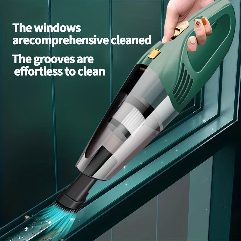 Car Mounted Wireless Vacuum Cleaner With Strong Power And LarSuction Mini Hand-held Car Vacuum Cleaner Household Indoor Small
