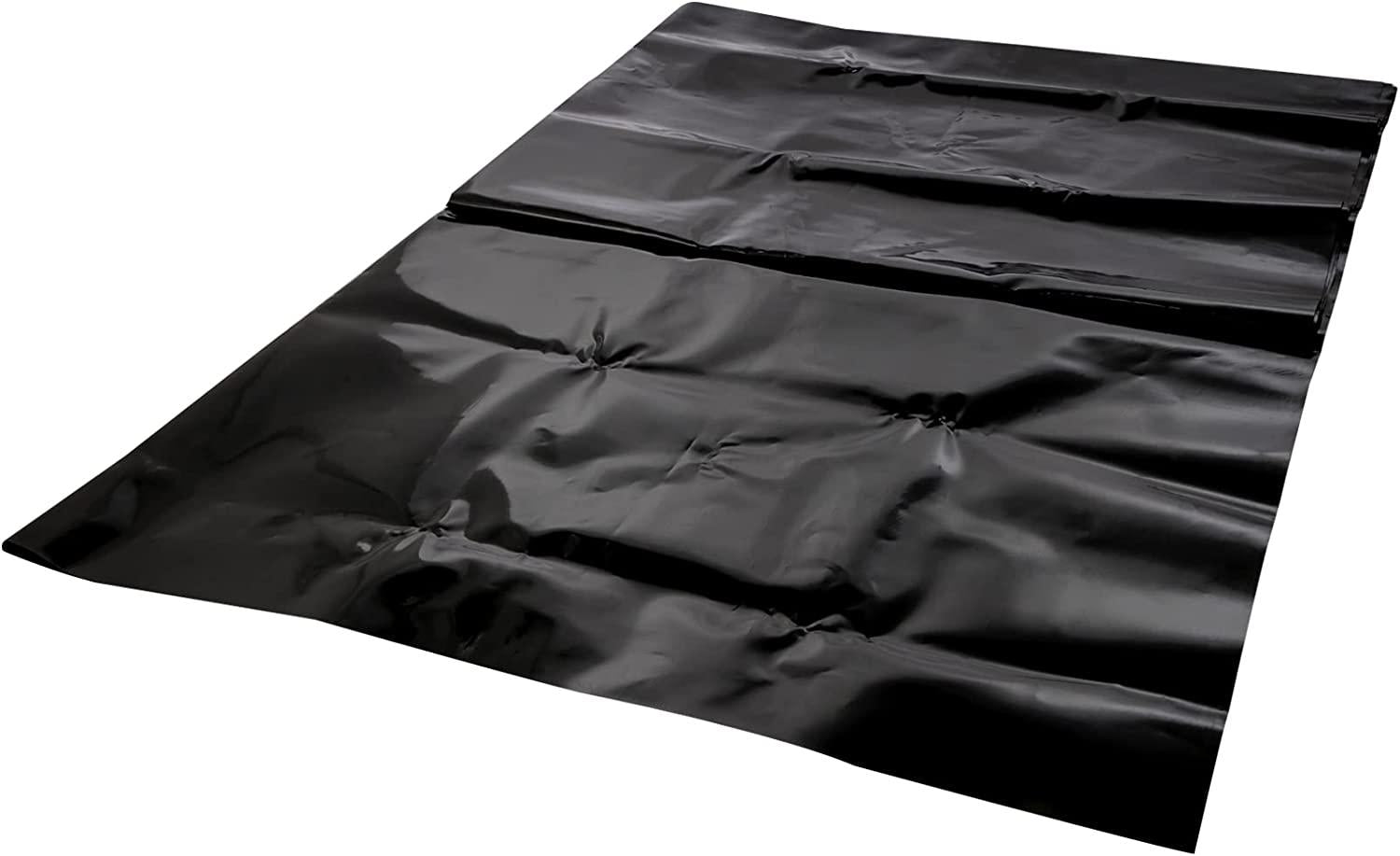 Pond Liner, 16.4x19.7ft, 20 Mil Pond Liners for Outdoor Ponds, HDPE Pond Underlayment for Fountain, Small Pond, Fishpond, Waterfall, Water Garden, Black