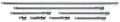 SK 4539 8 Piece 3/8-Inch Drive 1-1/2-Inch, 3-Inch, 4-Inch, 6-Inch, 8-Inch, 10-Inch, 18-Inch and 24-Inch Wobble Extension Set