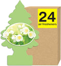 LITTLE TREES Air Fresheners Car Air Freshener. Hanging Tree Provides Long Lasting Scent for Auto or Home. Jasmin, 24 Air Fresheners