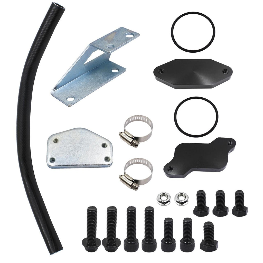 EGR Delete Kit Valve Cooler for 2004.5 2005 Chevy GMC Silverado Sierra 2500 HD 3500 6.6 Duramax LLY