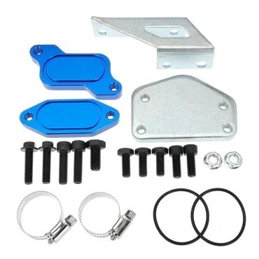EGR Delete Kit Valve Cooler for 2004.5 2005 Chevy GMC Silverado Sierra 2500 HD 3500 6.6 Duramax LLY