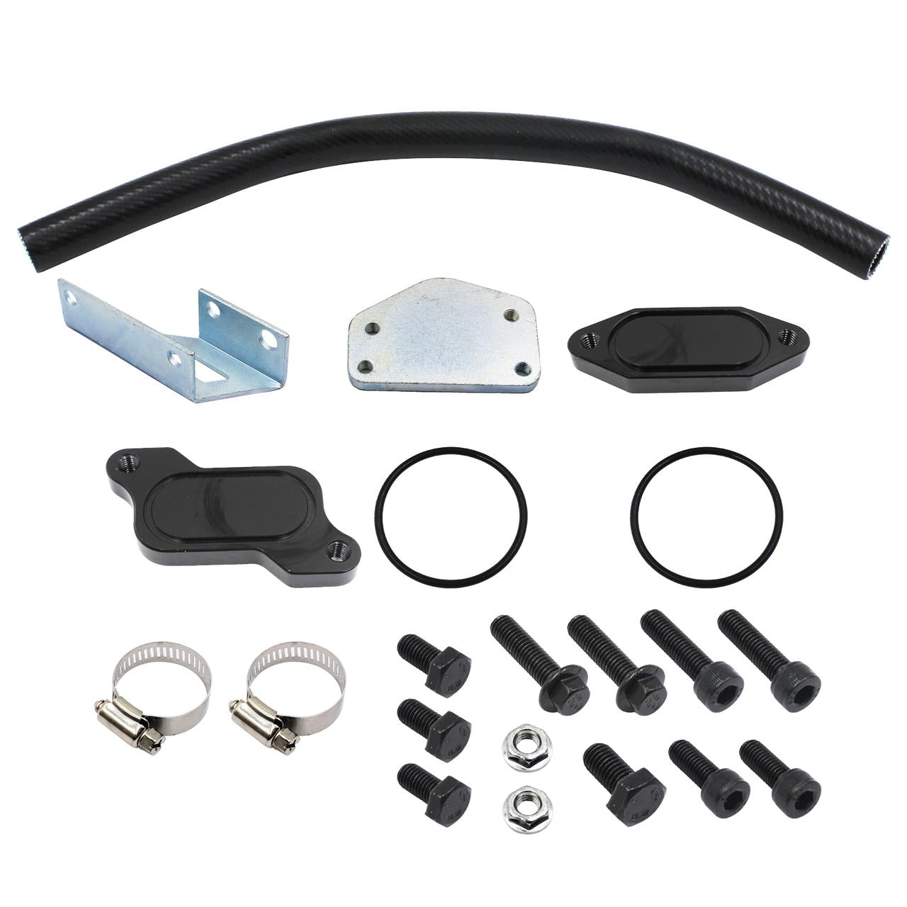 EGR Delete Kit Valve Cooler for 2004.5 2005 Chevy GMC Silverado Sierra 2500 HD 3500 6.6 Duramax LLY