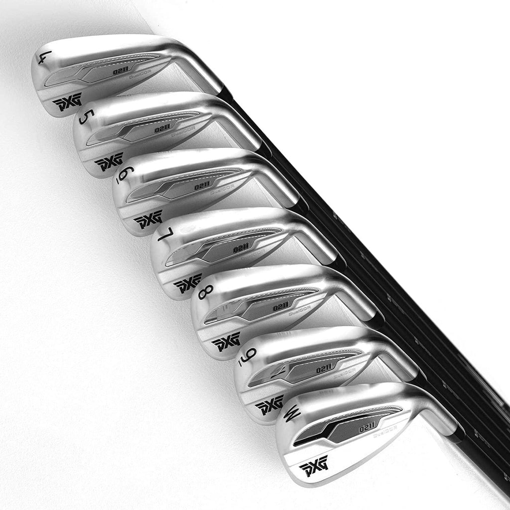 PXG 2021 0211 DC Iron Set in 4, 5 or 6 Thru Pitching Wedor 4, 5 or 6 Thru Gap Wedwith Steel or Graphite Shafts for Left or Right Handed Golfers