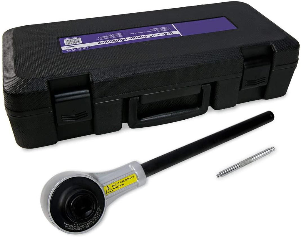 Stark 3/4" x 1" Torque Multiplier Power Wrench 2200 ft.lb Heavy Duty Torque Wrench Hand Tool with Carrying Case