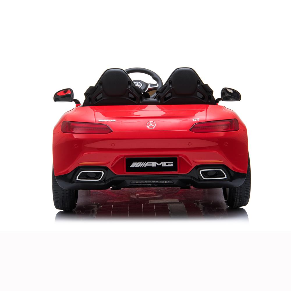 Toy Cars for Kids, Mercedes-Benz AMG GT Dual Motor Electric Power Cars Toys for 2-6 Year Old Boys Children 2 Seats 12V Ride on Car Christmas Birthday Gift for Kids Red