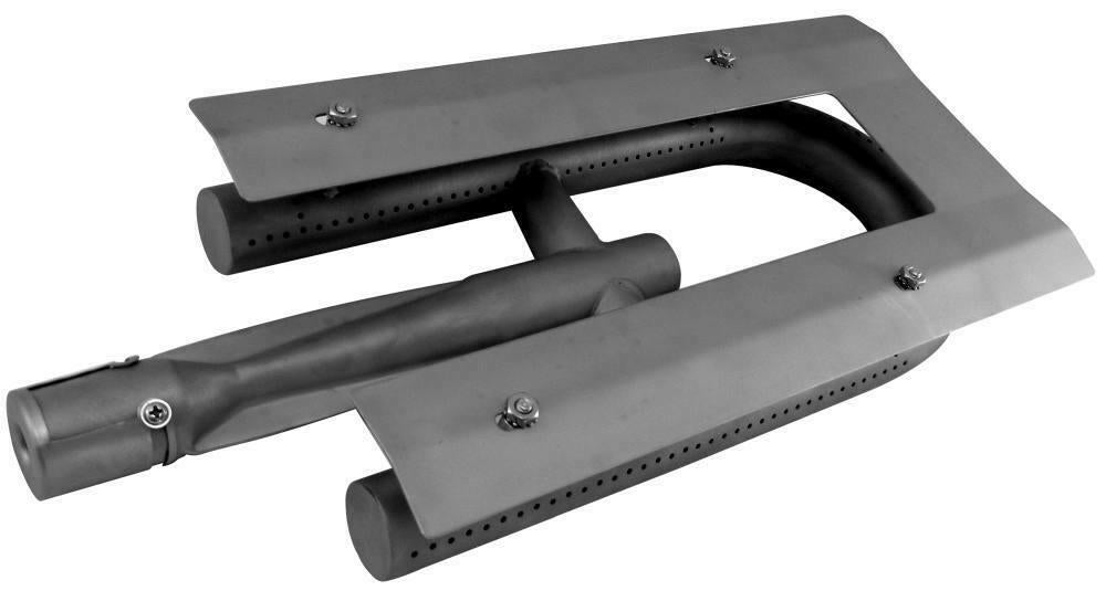 Steel Center-Fed Pipe Grill Burner 10341