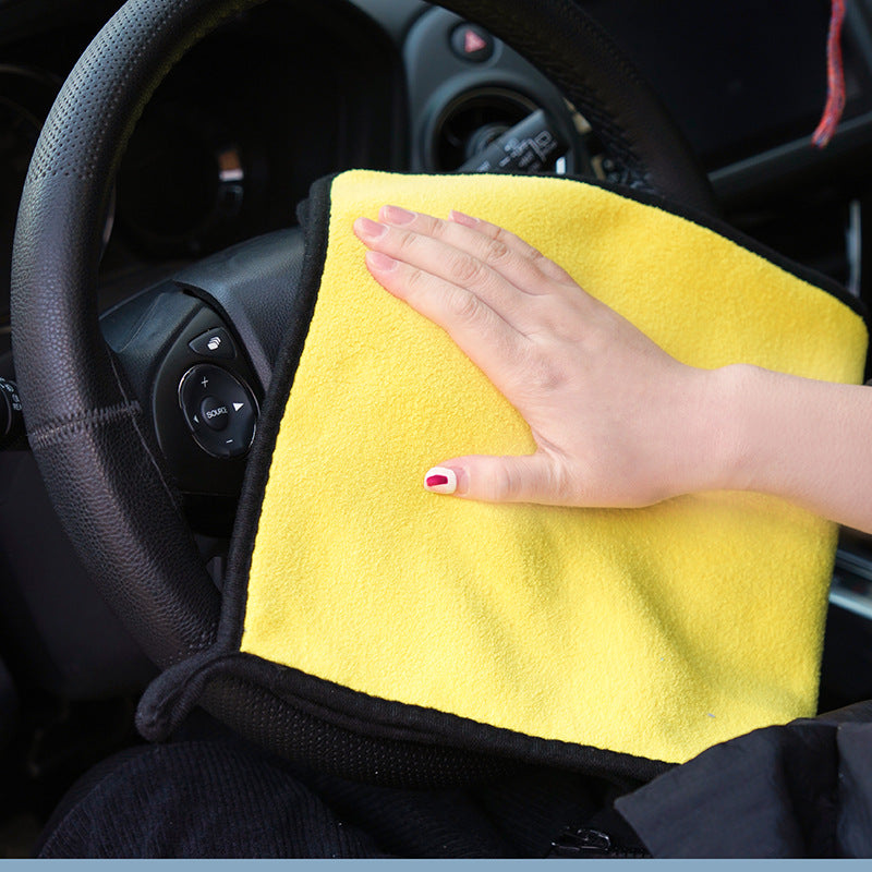 Super-Absorbent Double-Sided Car Wash Towels - -Drying And Ready To Use!