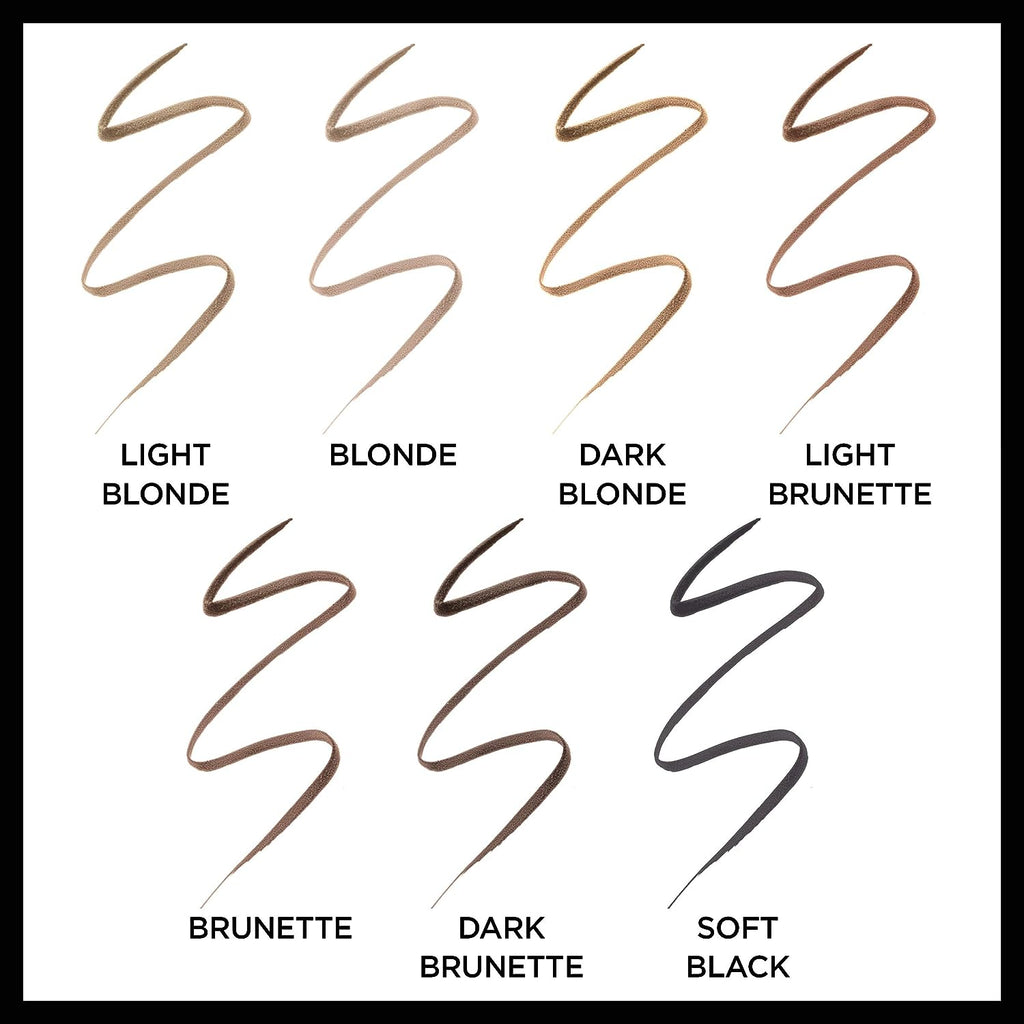 L’Oréal Paris Makeup Brow Stylist Definer Waterproof Eyebrow Pencil, Ultra-Fine Mechanical Pencil, Draws Tiny Brow Hairs and Fills in Sparse Areas and Gaps, Dark Brunette, 0.11 Ounce (Pack of 2)