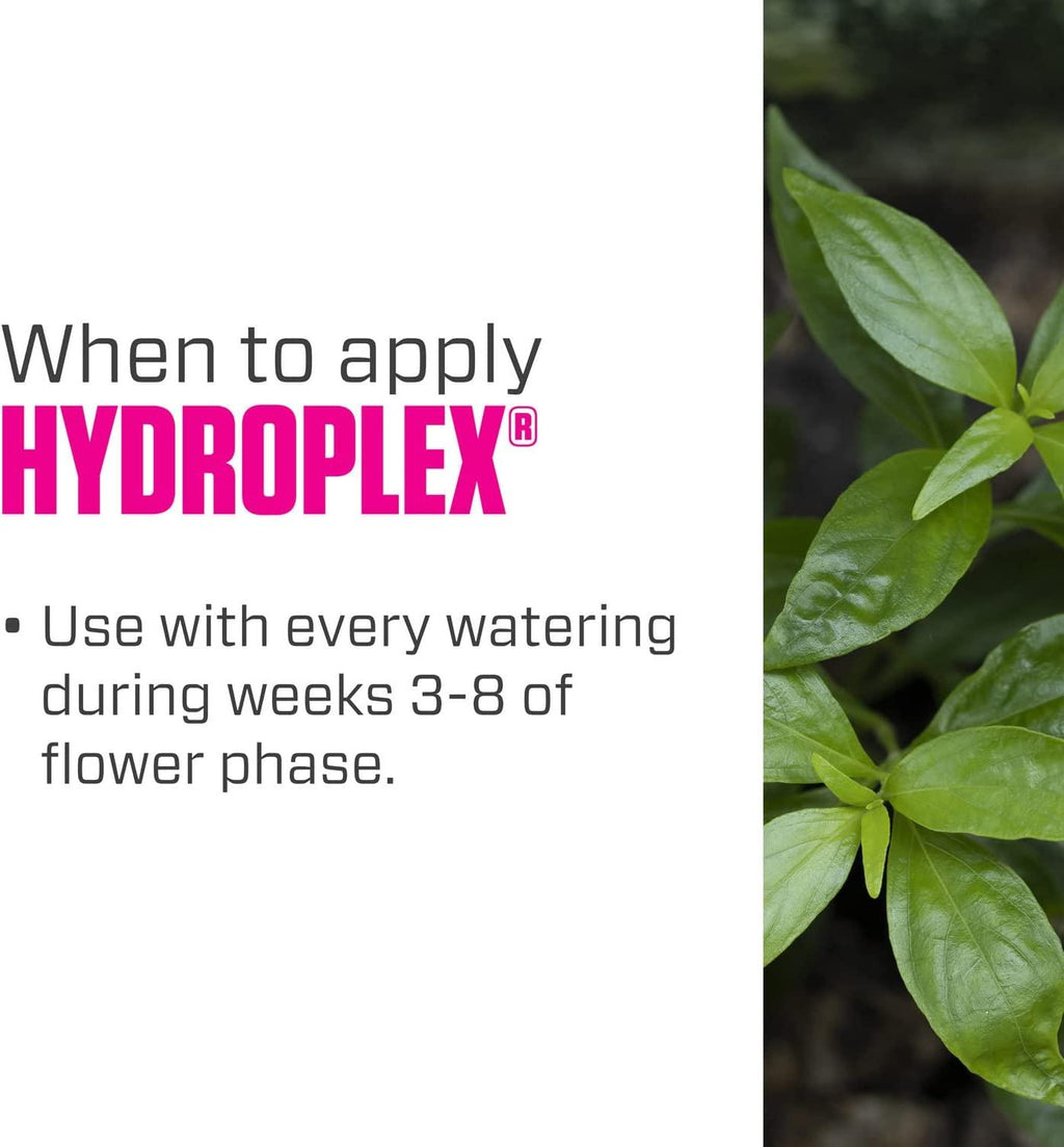 Botanicare Hydroplex Bloom - Bloom Enhancing Nutrients, Recommended for Hydroponics, Soil, and Soilless Gardens, 1 gal.