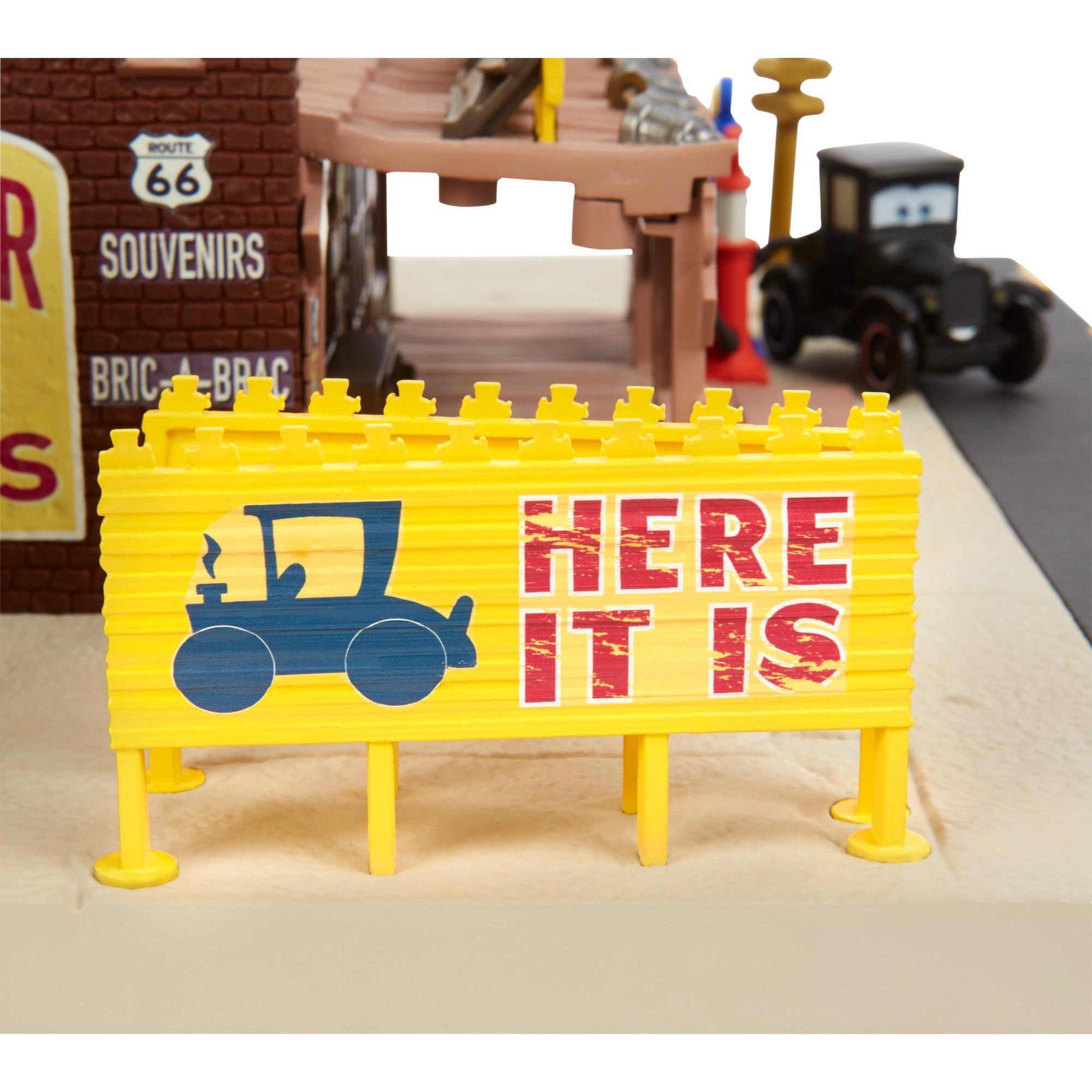 /Pixar Cars Precision Series Lizzie's Curios Shop Playset
