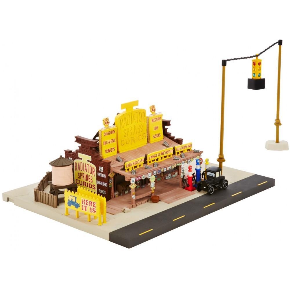 /Pixar Cars Precision Series Lizzie's Curios Shop Playset