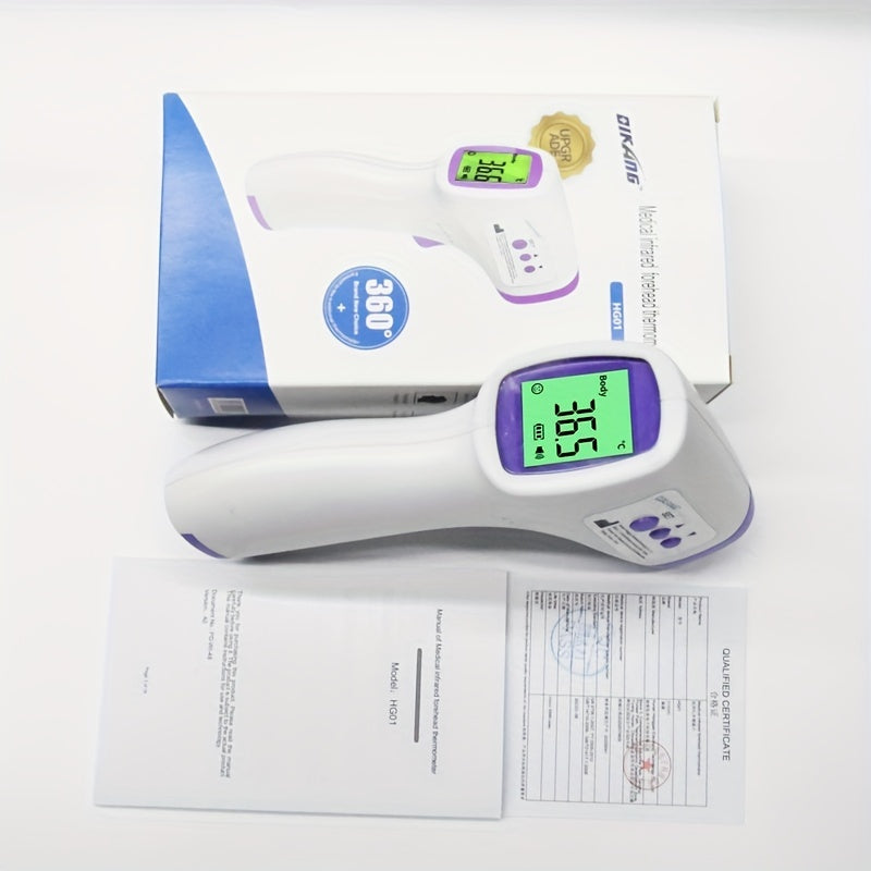 No-Touch Forehead Thermometer, Digital Infrared Thermometer For Adults And Kids, Touchless Baby Thermometer, LarLED Digits, Quiet Feedback, Non Contact , Christmas Halloween Gift