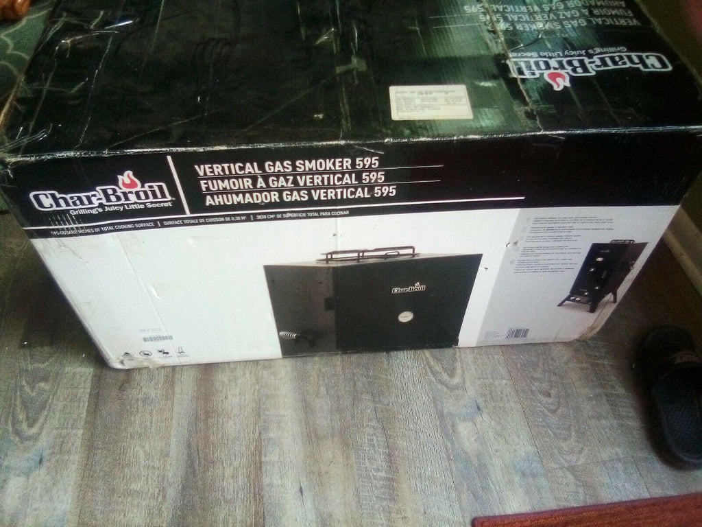 Vertical Liquid Propane Gas Smoker 595 square  coosurface