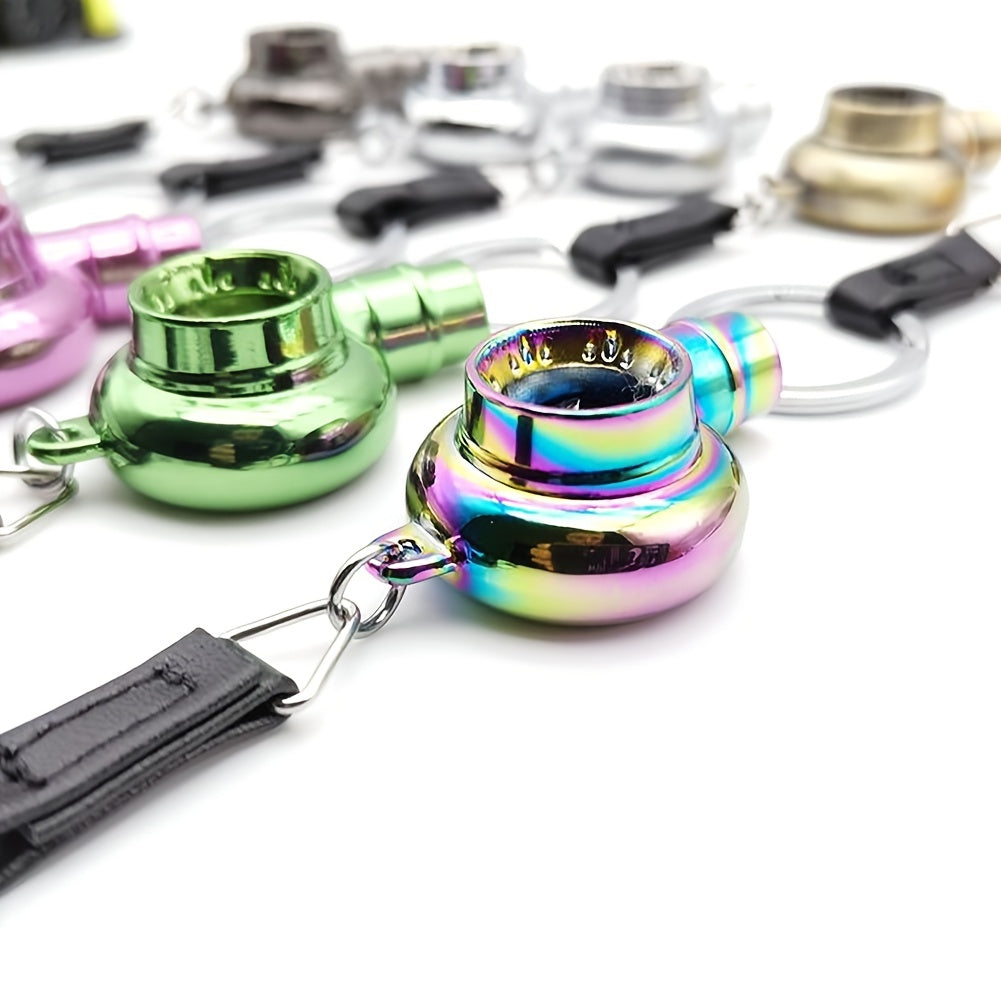 Real Whistle Sound Turbo Keychain Sleeve Bearing Spinning Turbo Key Chian Auto Part Turbine Turbocharger Key Ring Key Holder Accessoies
