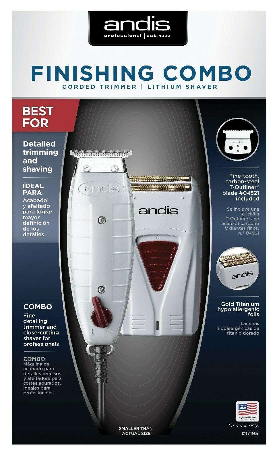 Andis 17195 Corded Men's Electric Trimmer