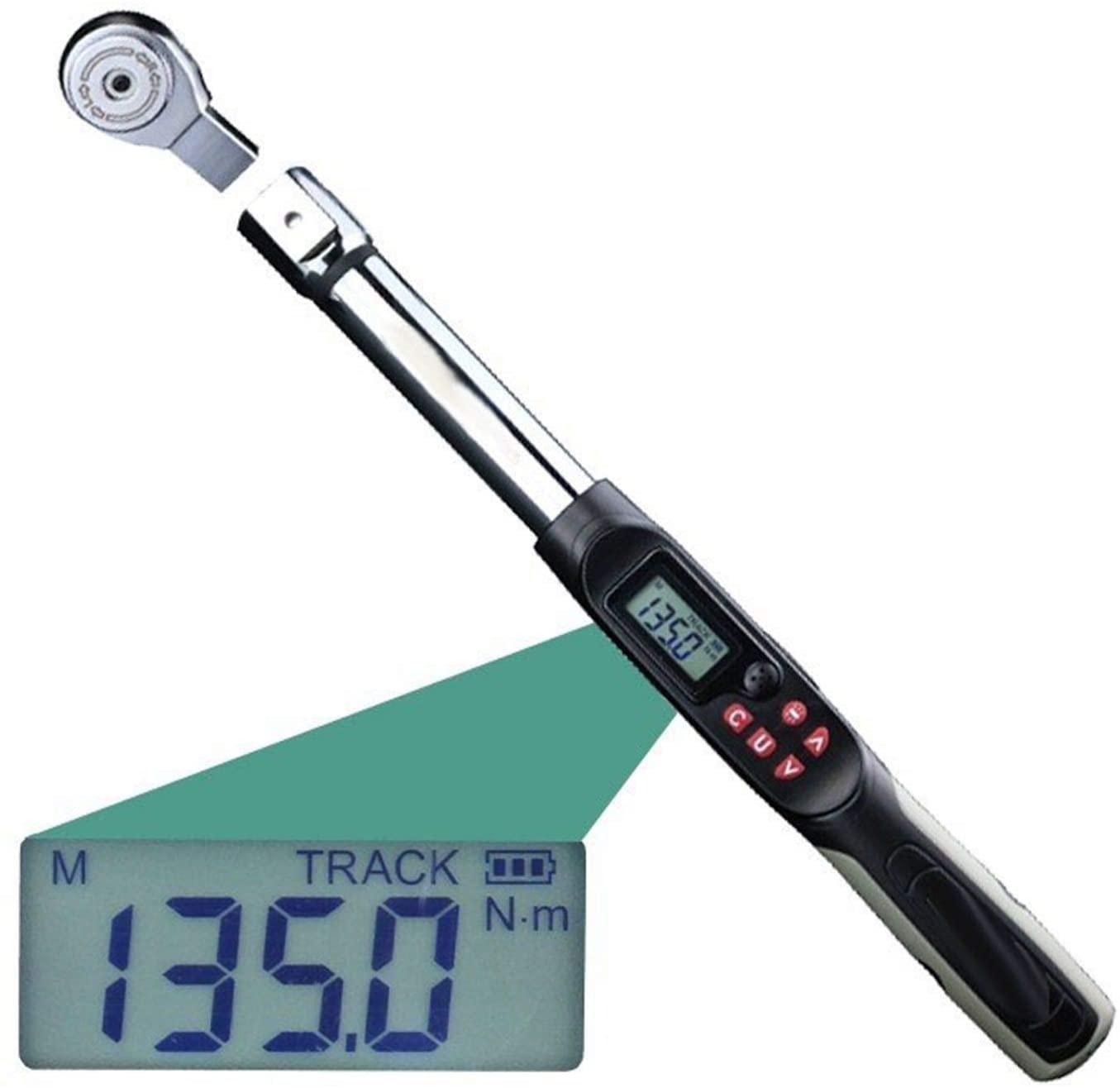 Wrench Metric Wrench Set LarMetric Wrench Set 2% Accuracy 1-340N.m Adjustable Professional Electronic Digital Torque Wrench for Repair and Maintenance Hand Tools (Color : 1.5 30N.m 9x12)