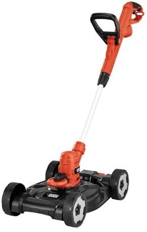 BLACK+DECKER 3-in-1 String Trimmer/Edger & Lawn Mower, 6.5-Amp, 12-Inch with Easy-Fit All Purpose Glove (MTE912 & BD505L)