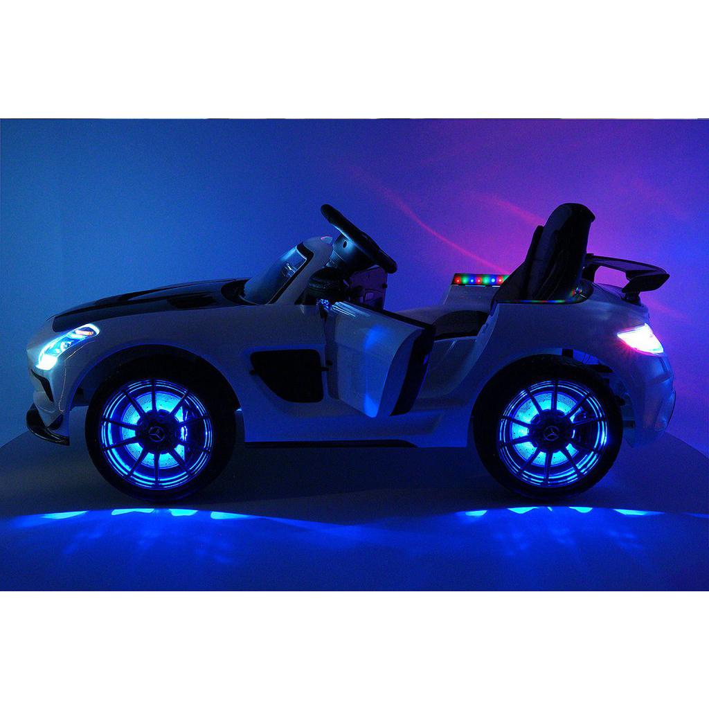 2023 LICENSED MERCEDES SLS AMG EDITION,ELECTRIC KIDS RIDE-ON CAR,GIRLS&amp;BOYS,3-6 YEARS,MP3+MP4 LCD ENTERTAINMENT SYSTEM,RUBBER TIRES,LEATHER SEAT,LED BODY TRIM,PARENTAL REMOTE|CHERRY RED METALLIC