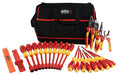 Wiha 32879 25-Piece 1000-Volt Insulated Pliers and Screwdriver Set