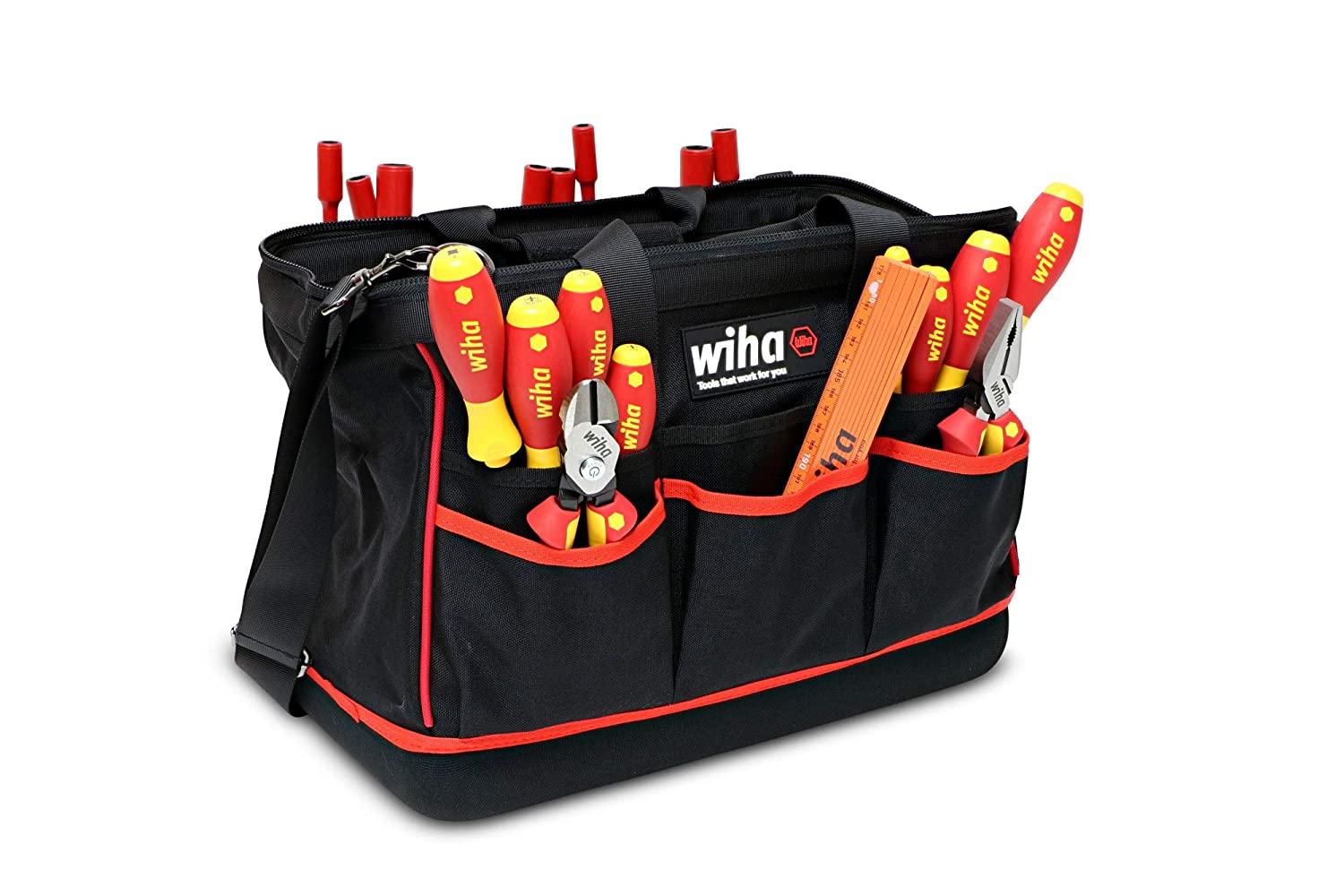 Wiha 32879 25-Piece 1000-Volt Insulated Pliers and Screwdriver Set