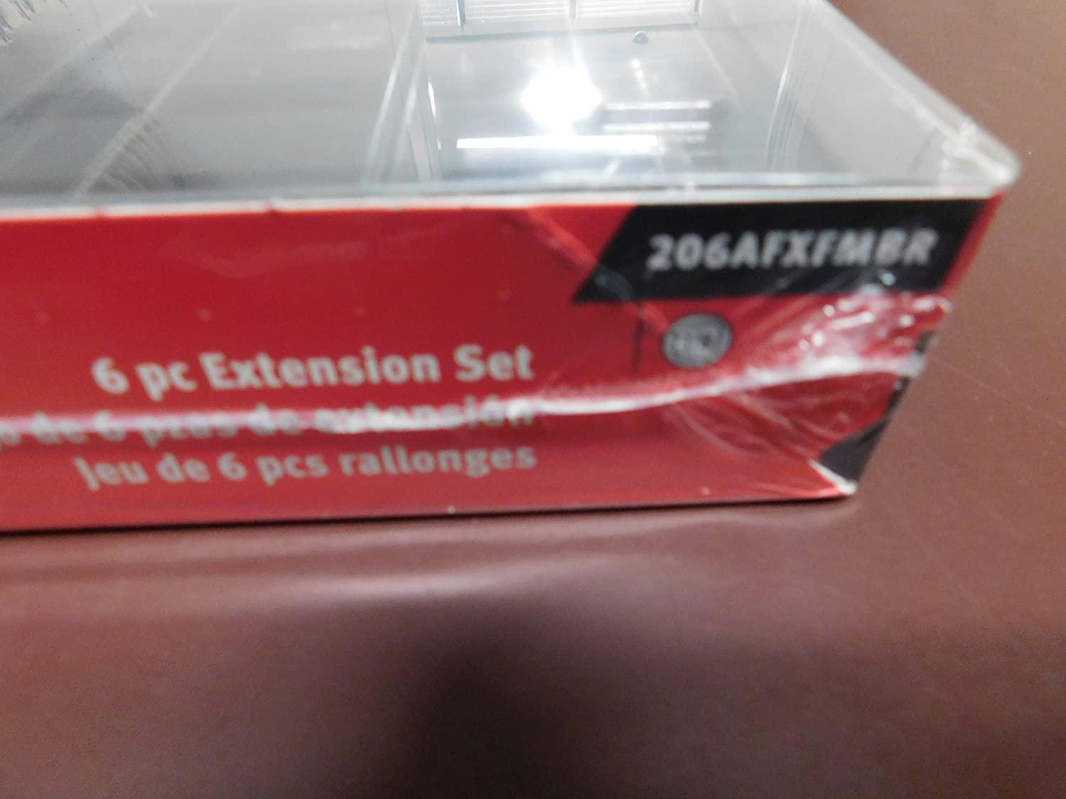 Snap-On 6 Piece 3/8" Drive Extension Set, from 1 1/2-11", Part #206AFXFMBR