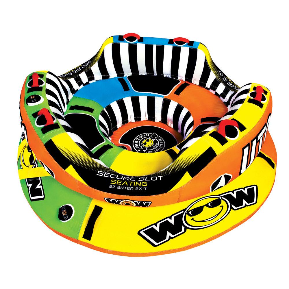 Wow Watersports 19-1080 Wow Uto Excalibur 3 Rider Towable
