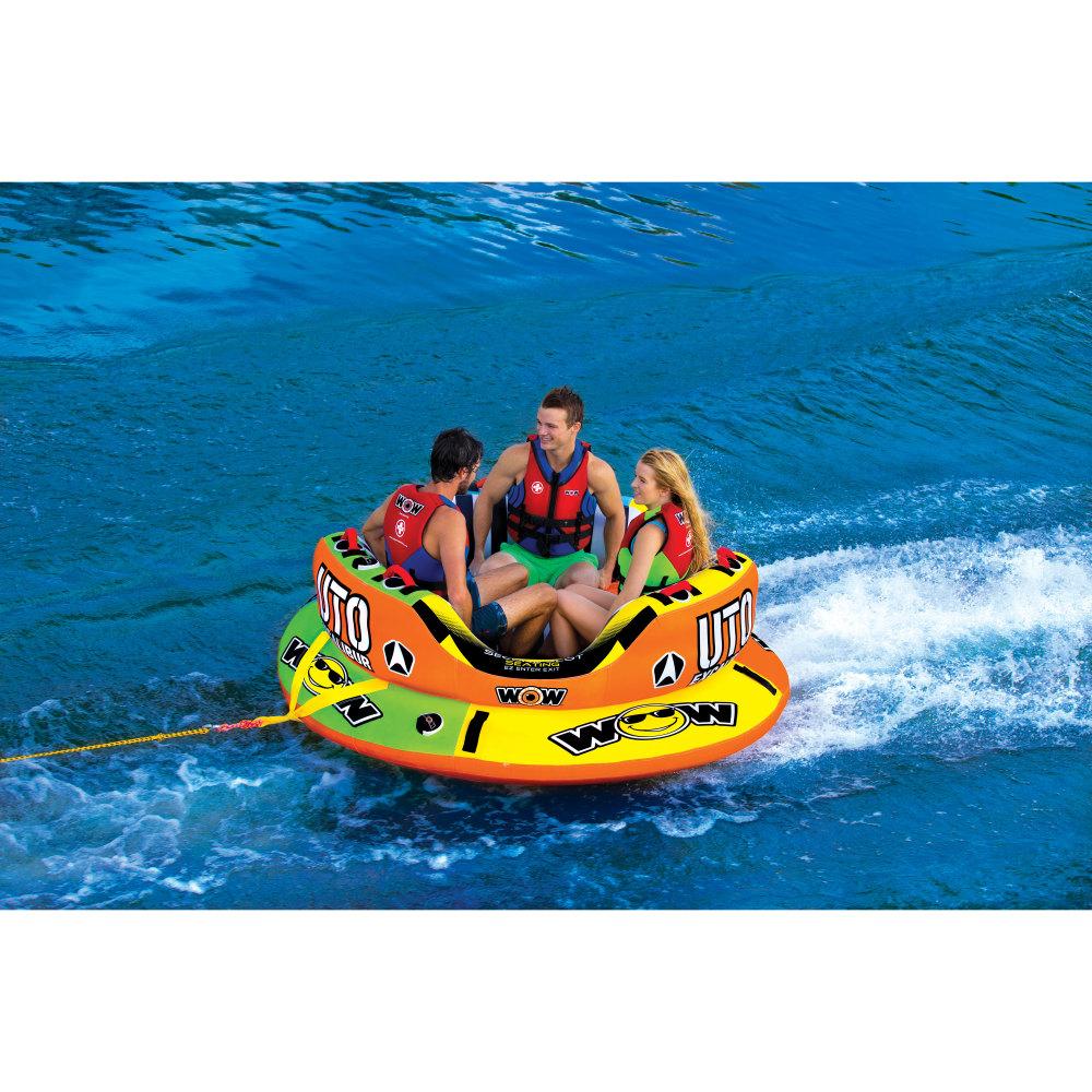Wow Watersports 19-1080 Wow Uto Excalibur 3 Rider Towable