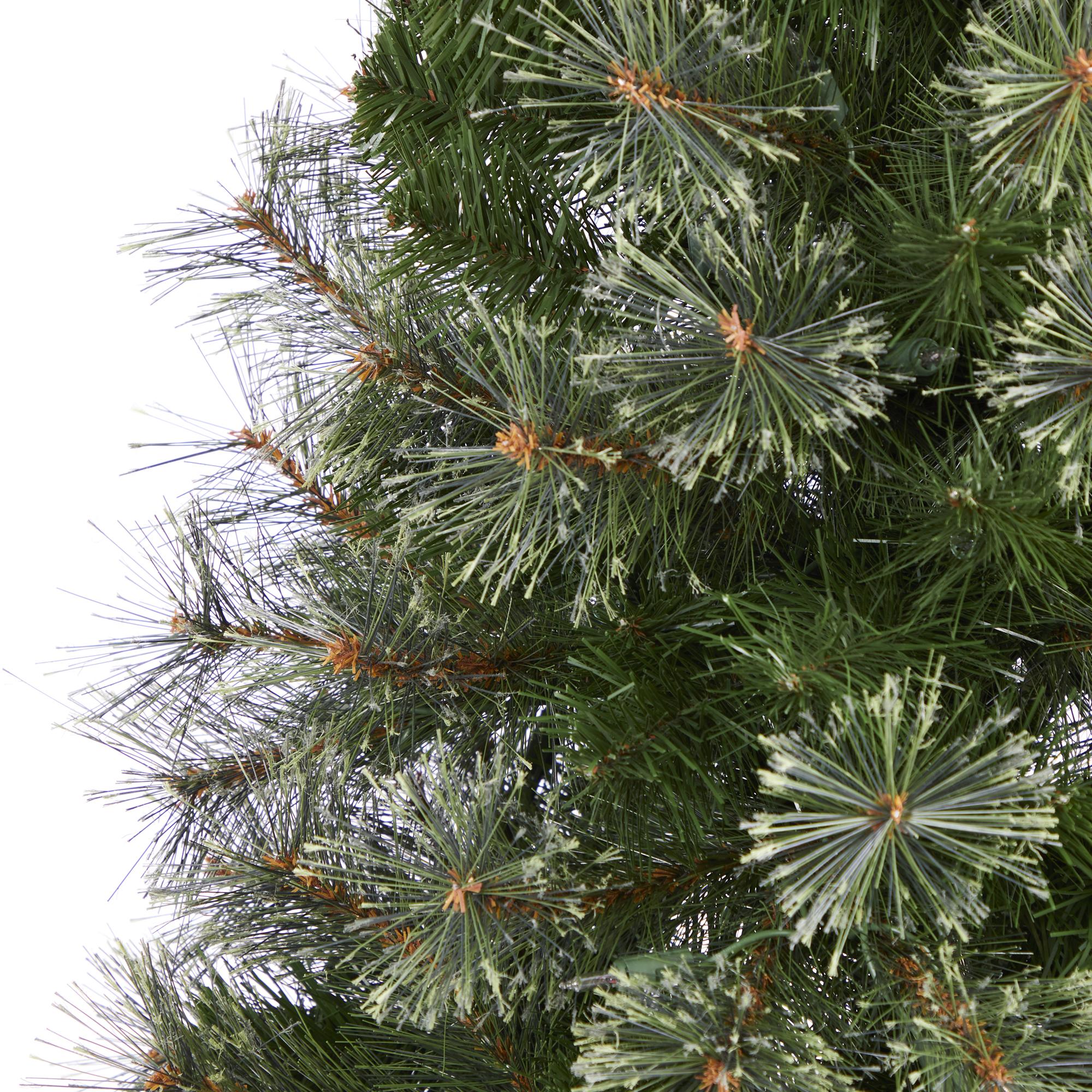 Nearly Natural Green 5' Cashmere Artificial Christmas Tree with 250 Clear Prelit Incandescent Lights