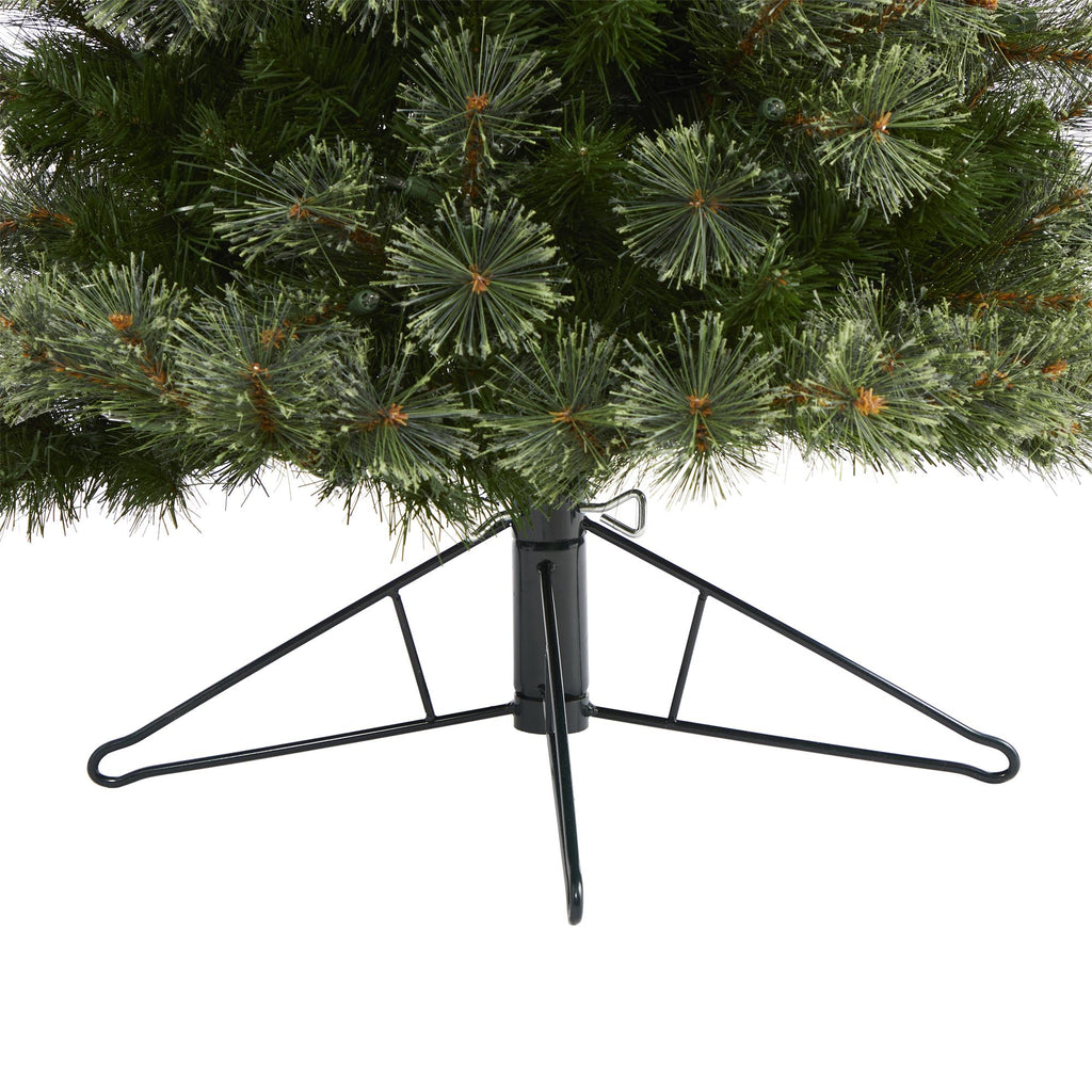 Nearly Natural Green 5' Cashmere Artificial Christmas Tree with 250 Clear Prelit Incandescent Lights