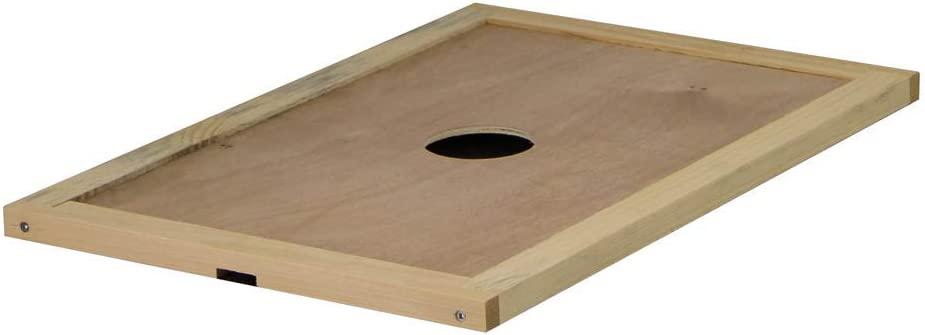 Amish Made in USA Complete 8 Frame Langstroth Bee Hive includes Frames and Foundations (2 Deep, 1 Medium)