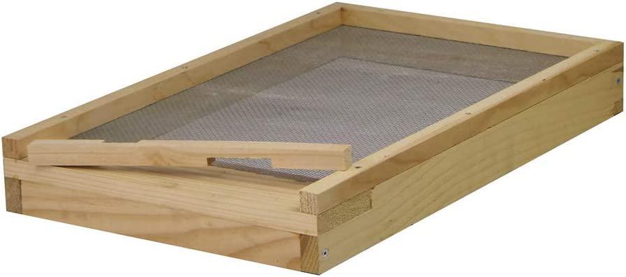 Amish Made in USA Complete 8 Frame Langstroth Bee Hive includes Frames and Foundations (2 Deep, 1 Medium)