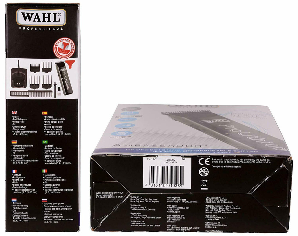 Wahl  Professional Trimmer Ambassador Series Rechargeable for CA Parker Pen