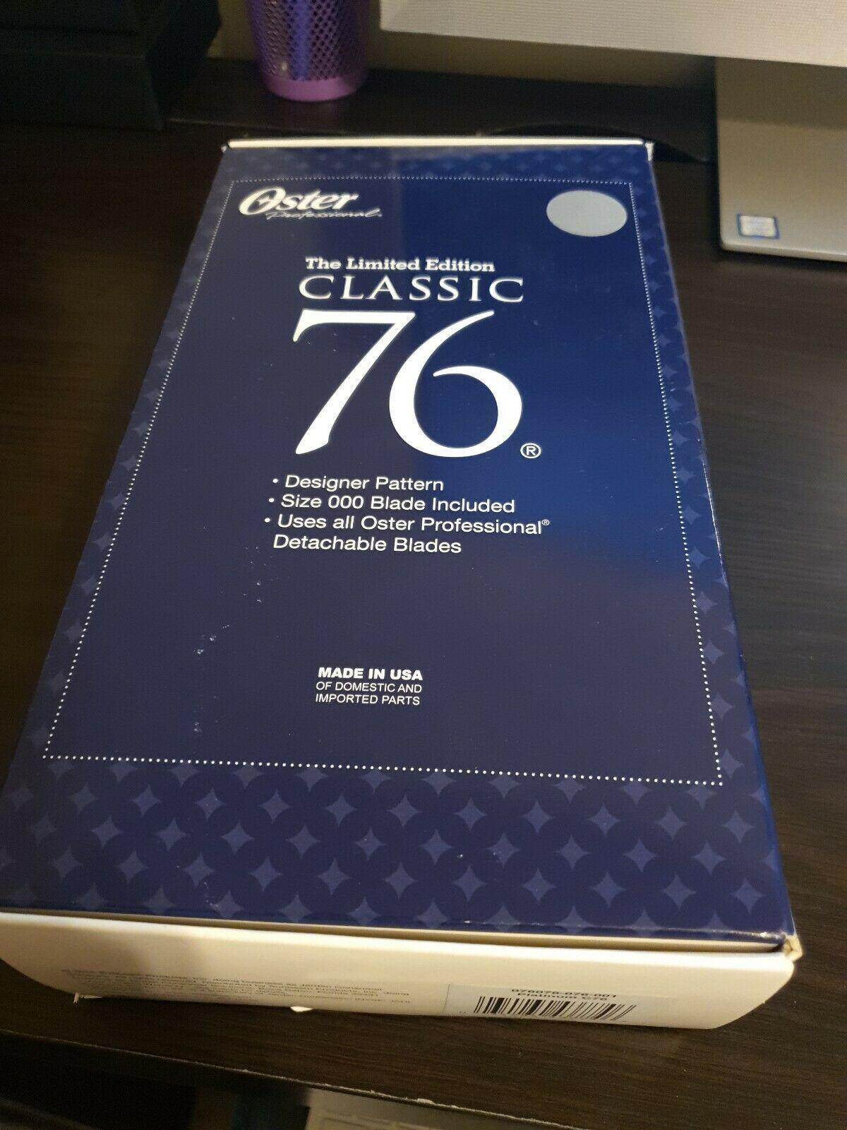 Oster Classic 76 Silver Detachable Pro 4oz Blade Oil