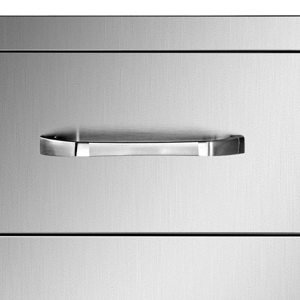 18"Wx23"H Outdoor Kitchen Drawers Double Access StoraBBQ Drawer Grill Station