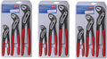 Knipex 002007US1 3-Piece Alligator Pliers Set (7-Inch, 10-Inch, 12-Inch), 3 Pack