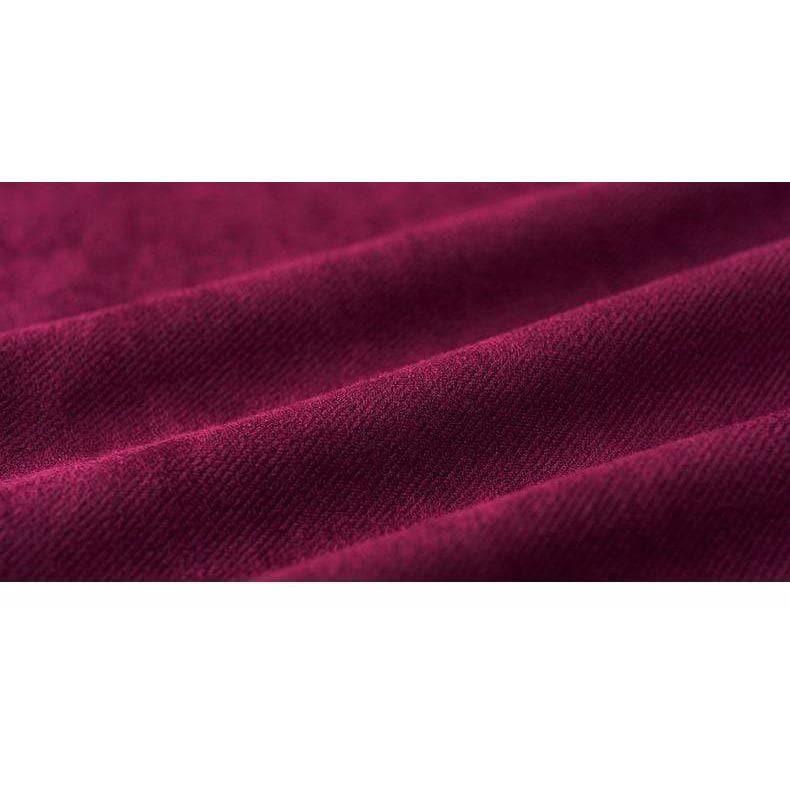 velvet high waist pants