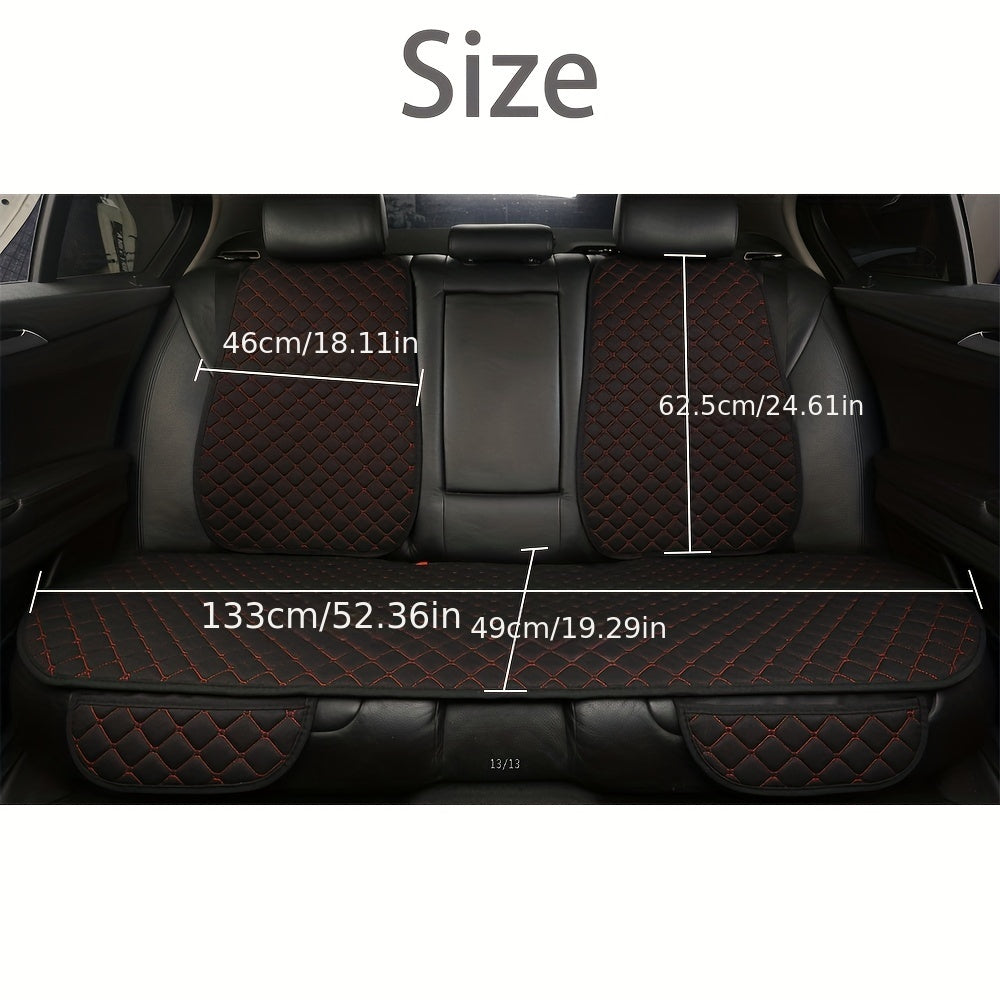 Car Seat Cover Car Rear Seat Backrest Protect Cushion Universal Rear Back Backrest Auto Seat Cushion Auto Interior Accessories Seat Protector Pad