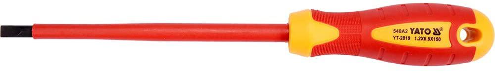 Yato Yt-2819 Insulated Screwdriver 1000V 6,5X150Mm |Power Tools|Hand Tools|Industrial Tools