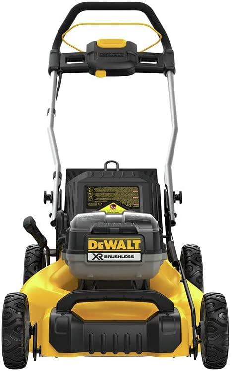 DEWALT DCMW220W2 2X20V MAX Brushless Lithium-Ion 20 in. Cordless Lawn Mower (8 Ah)