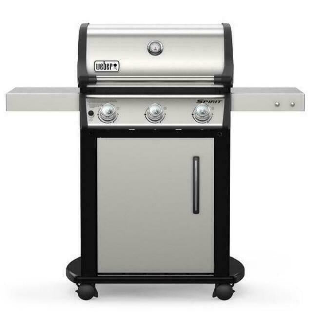 Spirit S-315 3-Burner Propane Gas Grill in  Steel