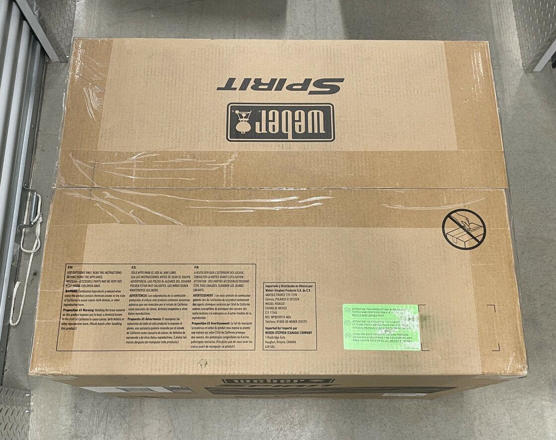 Spirit S-315 3-Burner Propane Gas Grill in  Steel