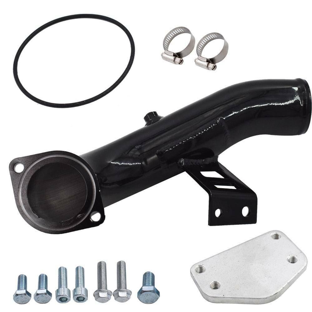 For 2004-2005 6.6L LLY Chevy GMC Silverado 2500HD EGR Delete Kit &amp; High Flow Intake Duramax Diesel