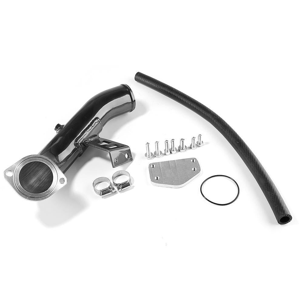 For 2004-2005 6.6L LLY Chevy GMC Silverado 2500HD EGR Delete Kit &amp; High Flow Intake Duramax Diesel