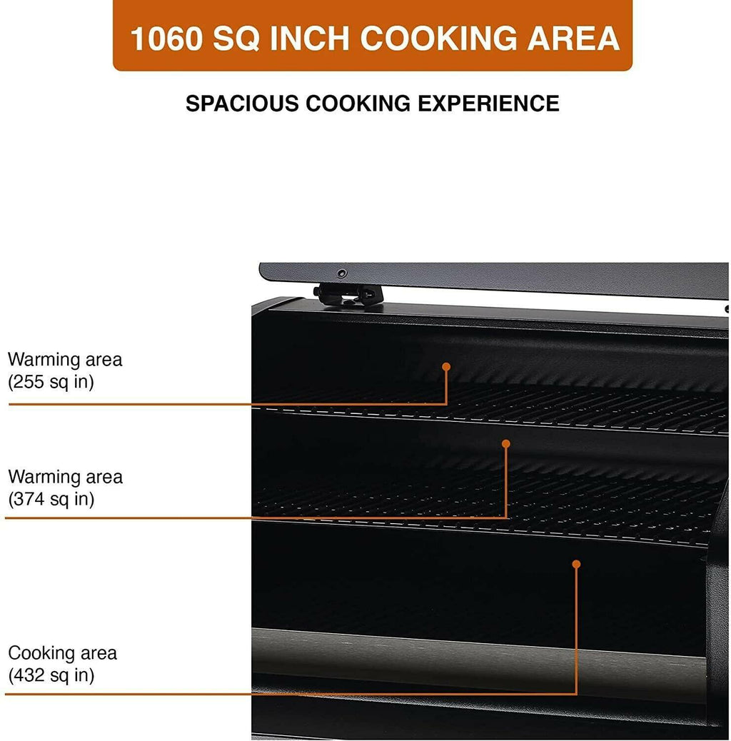 ZPG-1000D - BBQ Grill Auto Temperature Control, 1000 sq